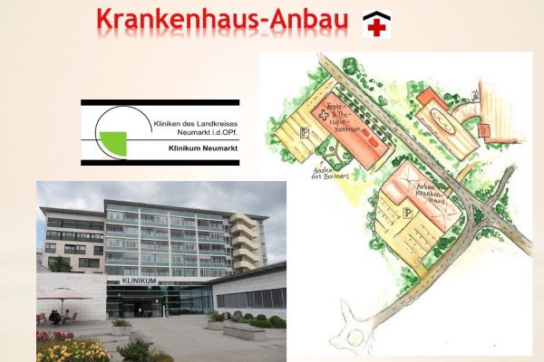 Krankenhaus-Anbau